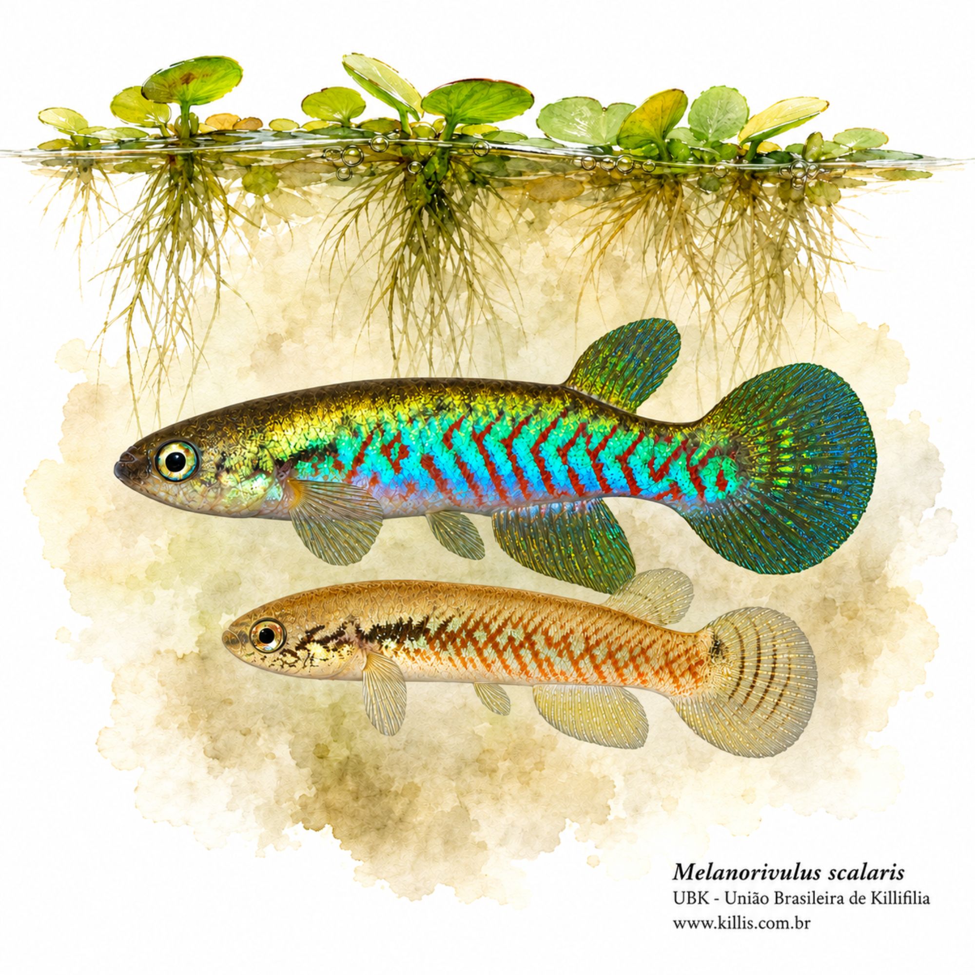 Melanorivulus scalaris