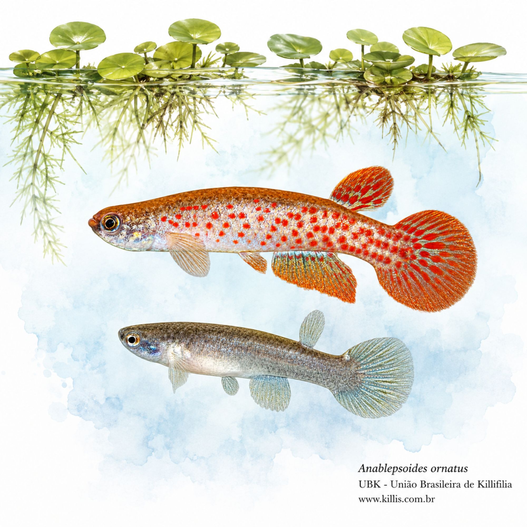 Anablepsoides ornatus
