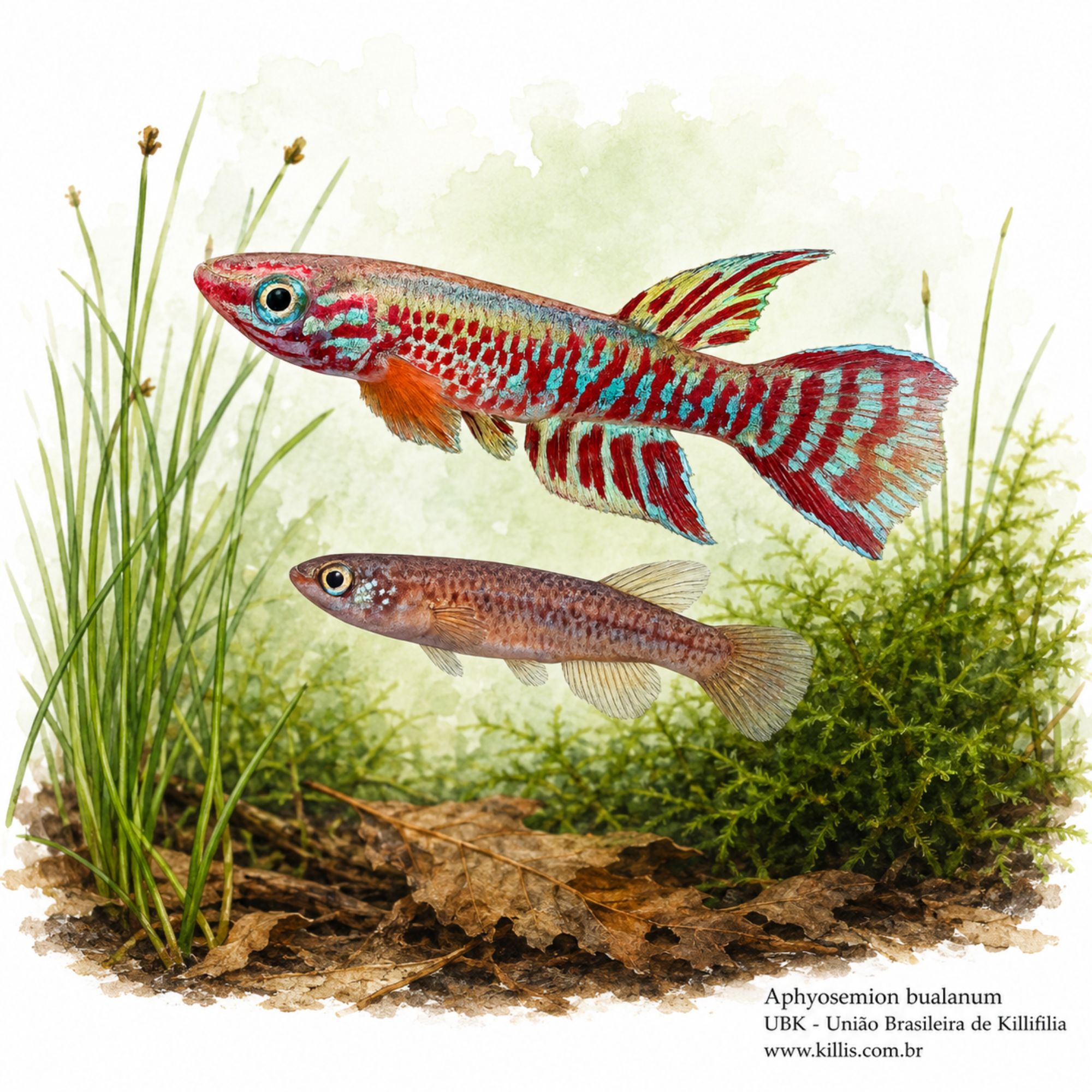 Aphyosemion bualanum