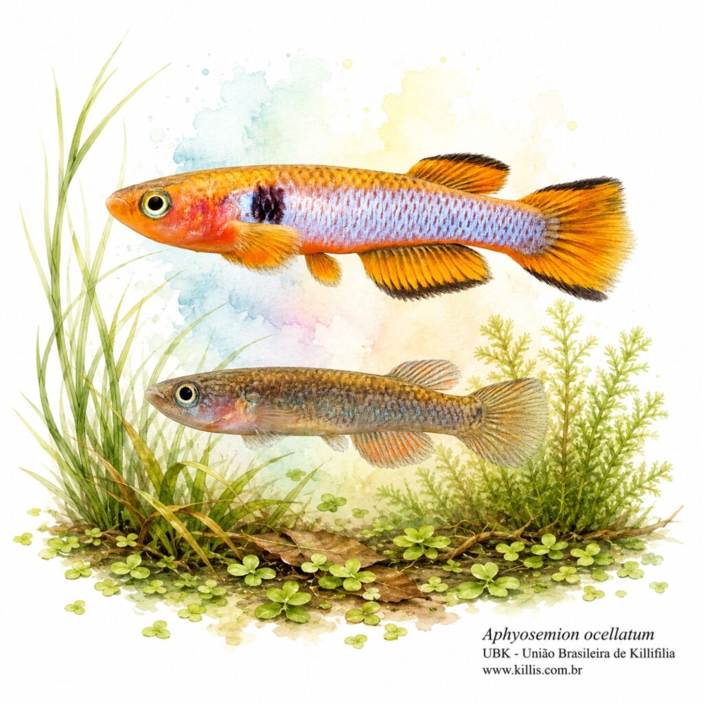 Aphyosemion ocellatum