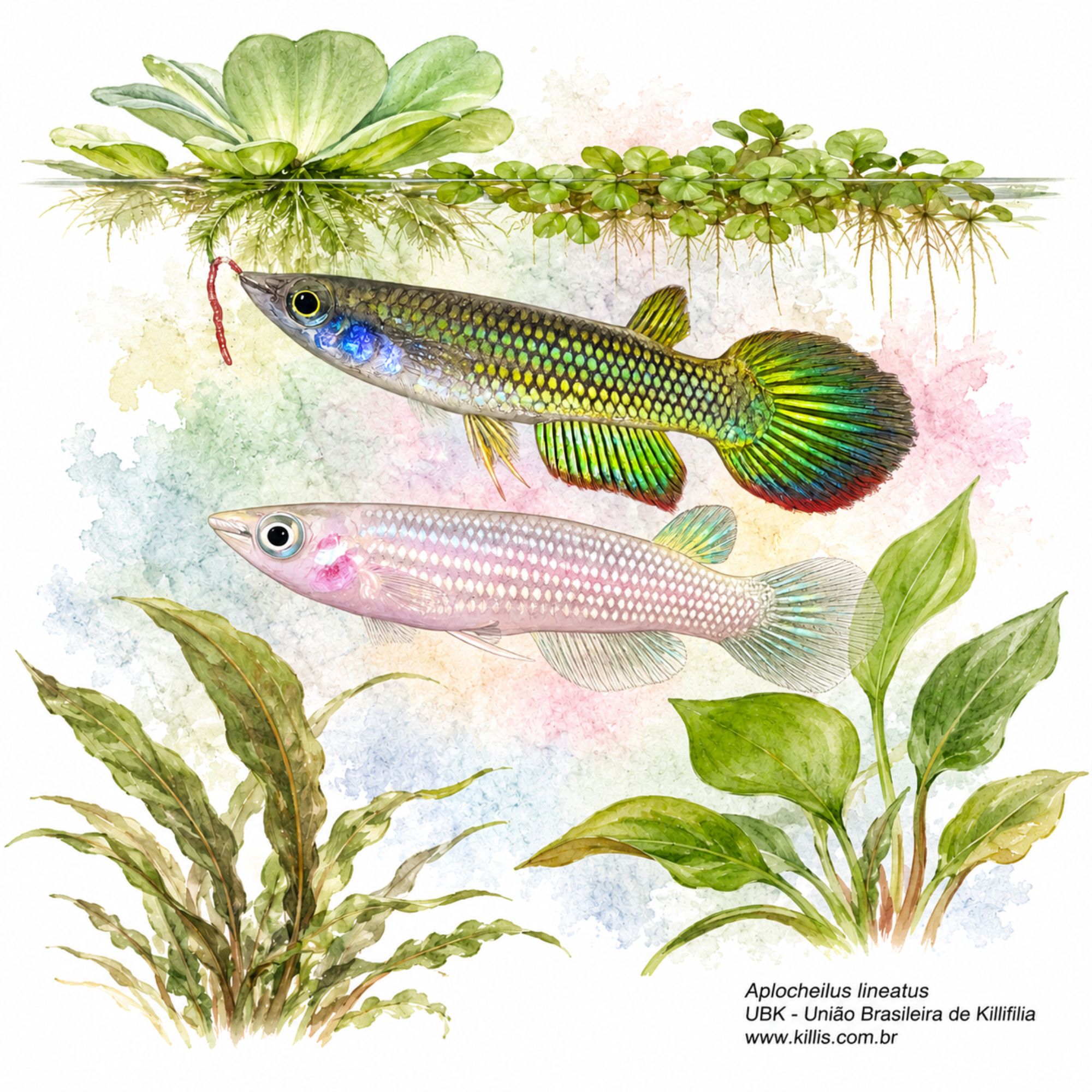 Aplocheilus lineatus