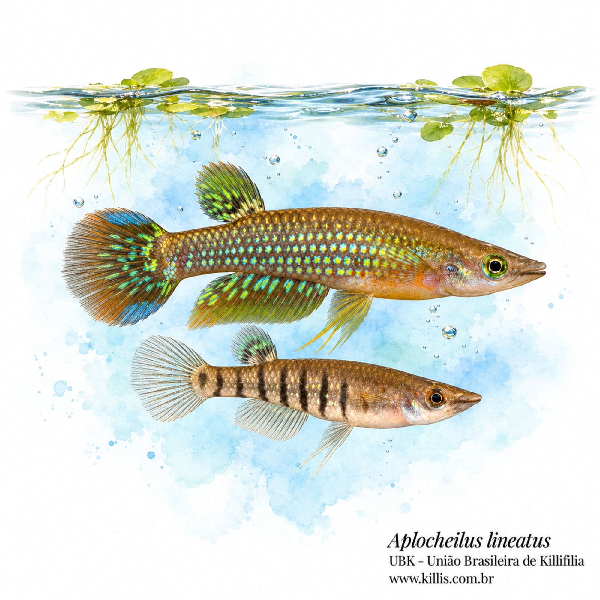 Aplocheilus lineatus