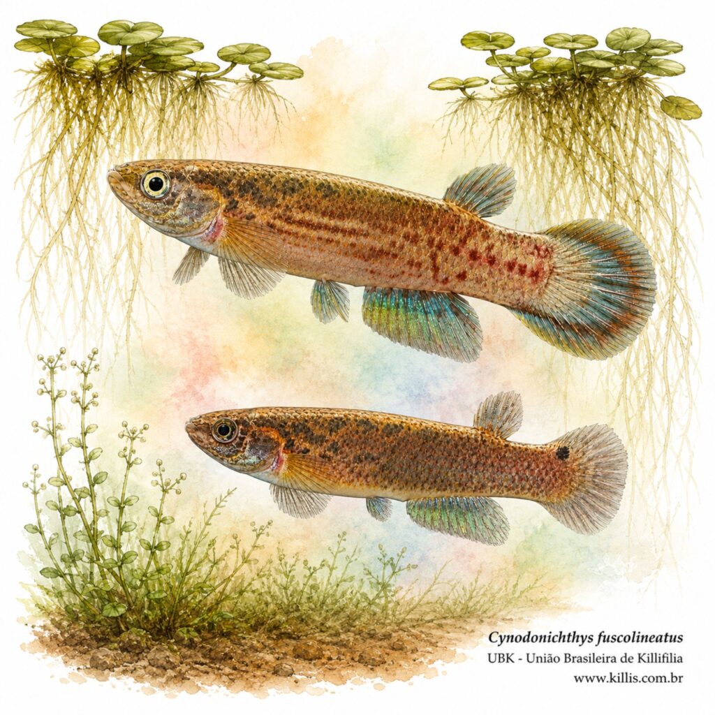 Cynodonichthys fuscolineatus