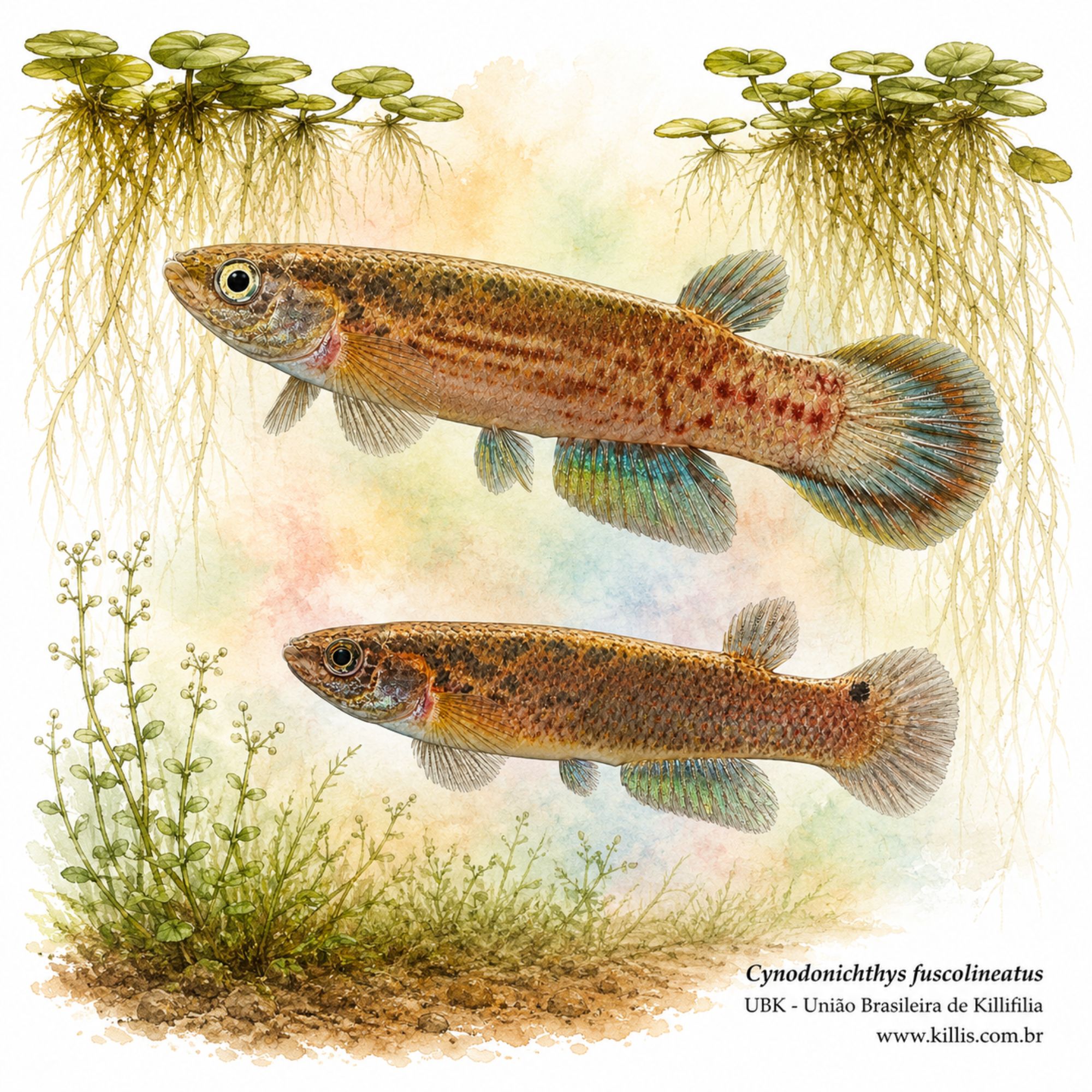 Cynodonichthys fuscolineatus