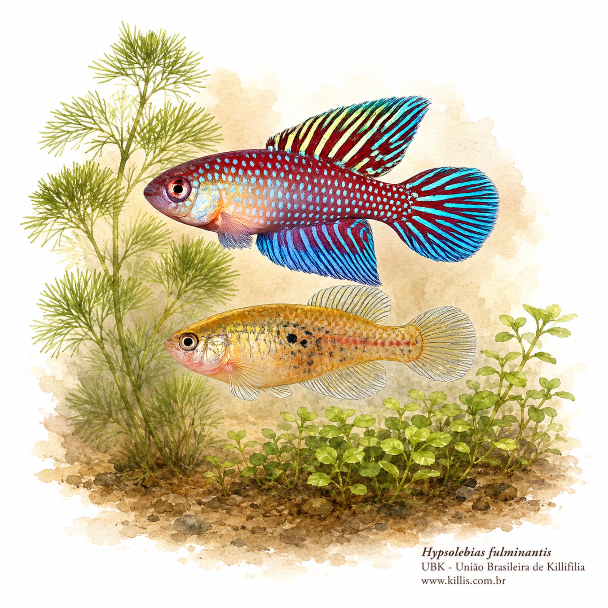 Hypsolebias fulminantis