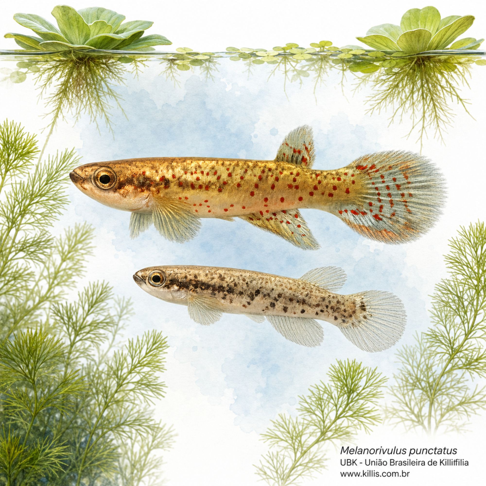 Melanorivulus punctatus