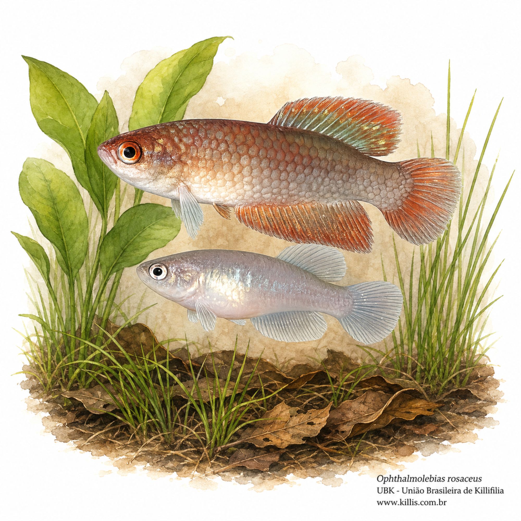 Ophthalmolebias rosaceus