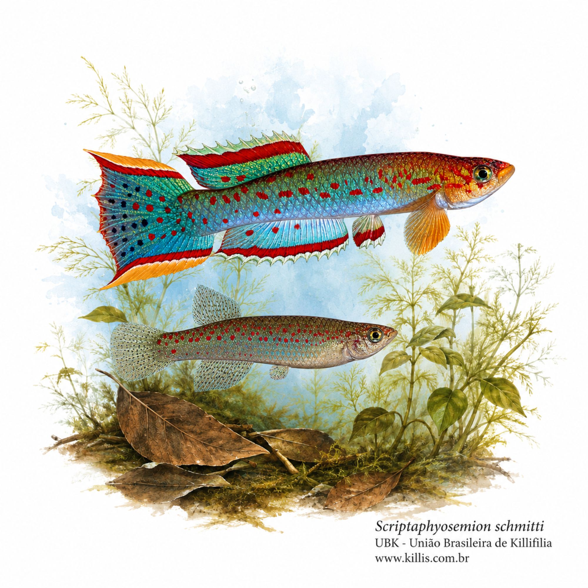 Scriptaphyosemion schmitti