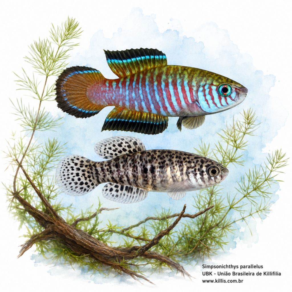 Simpsonichthys parallelus