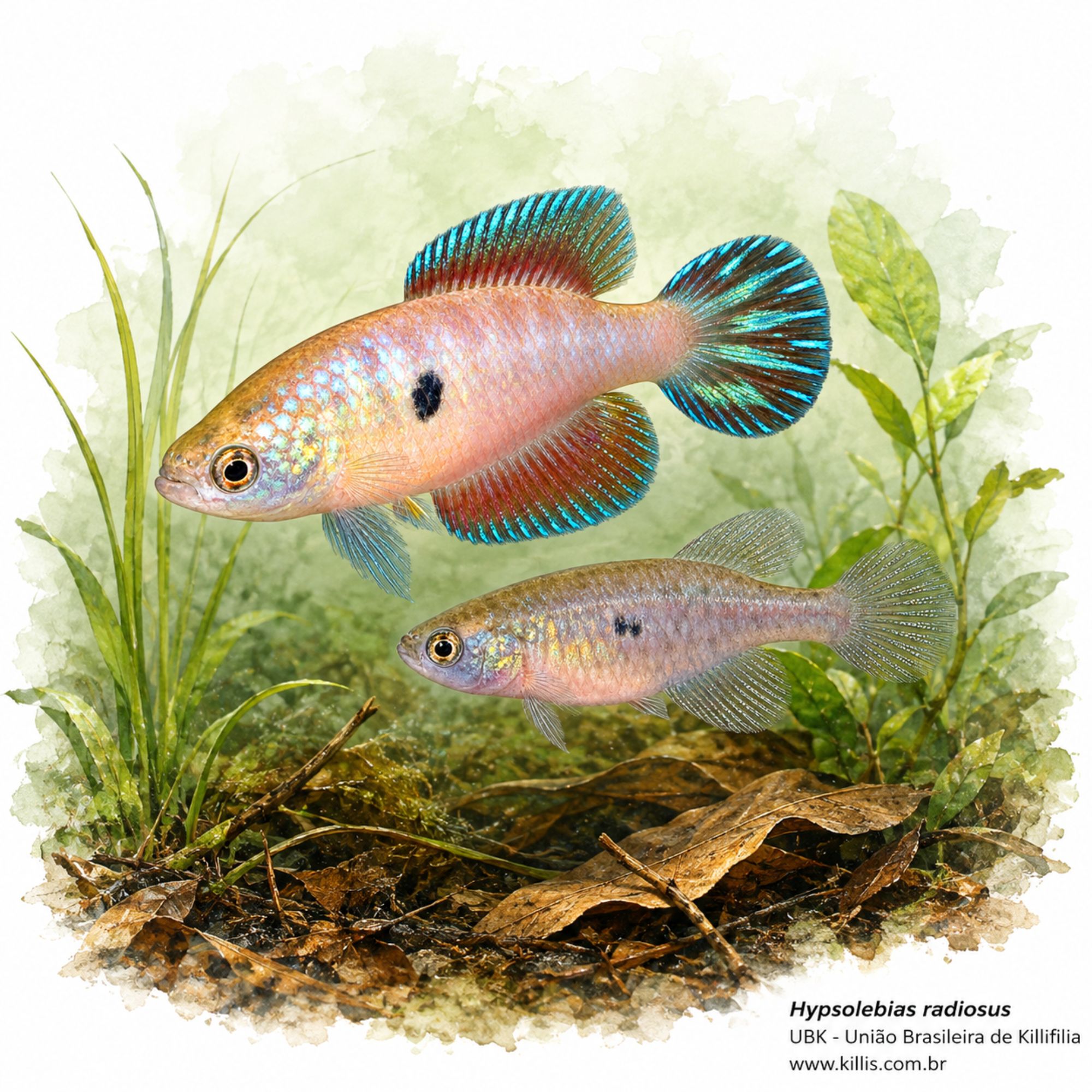 Hypsolebias radiosus