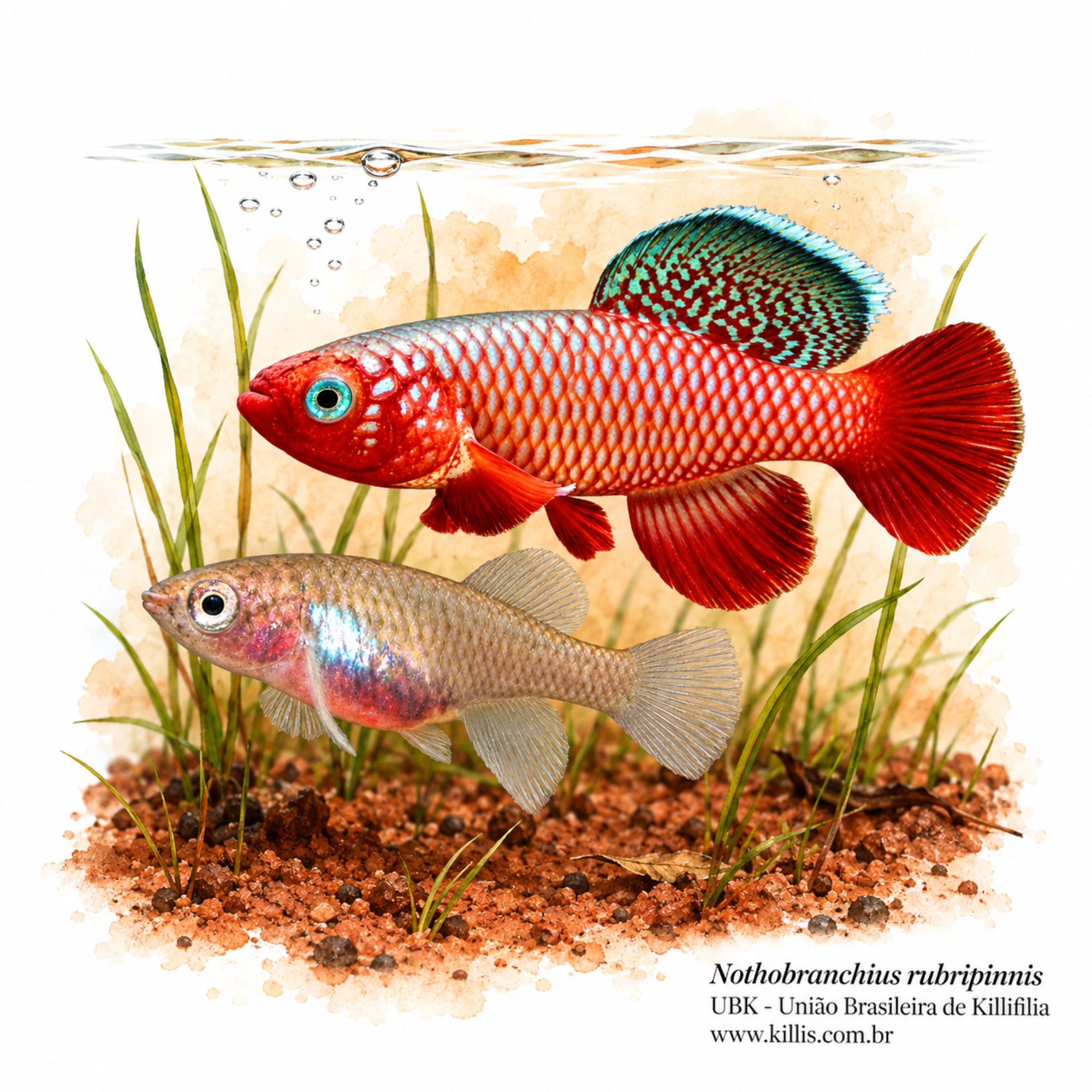 Nothobranchius rubripinnis