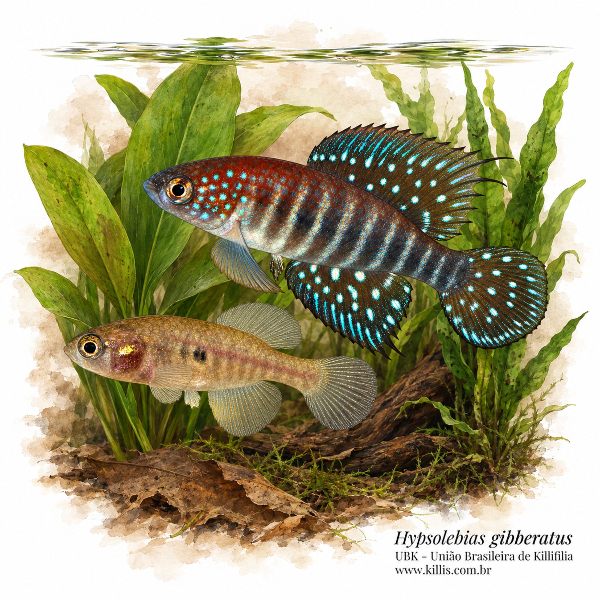 Hypsolebias gibberatus