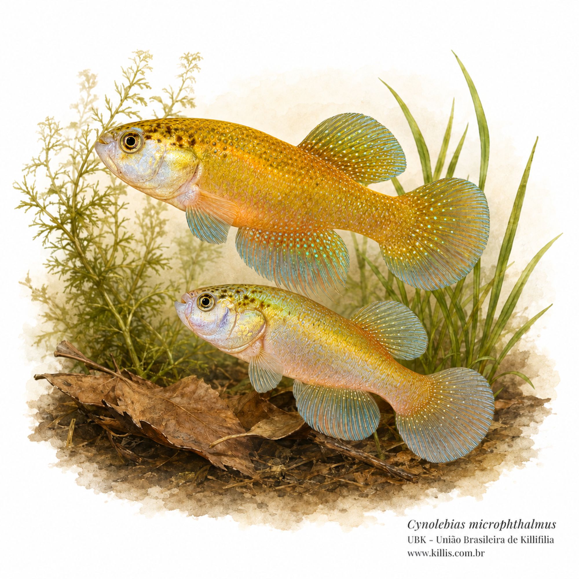 Cynolebias microphthalmus