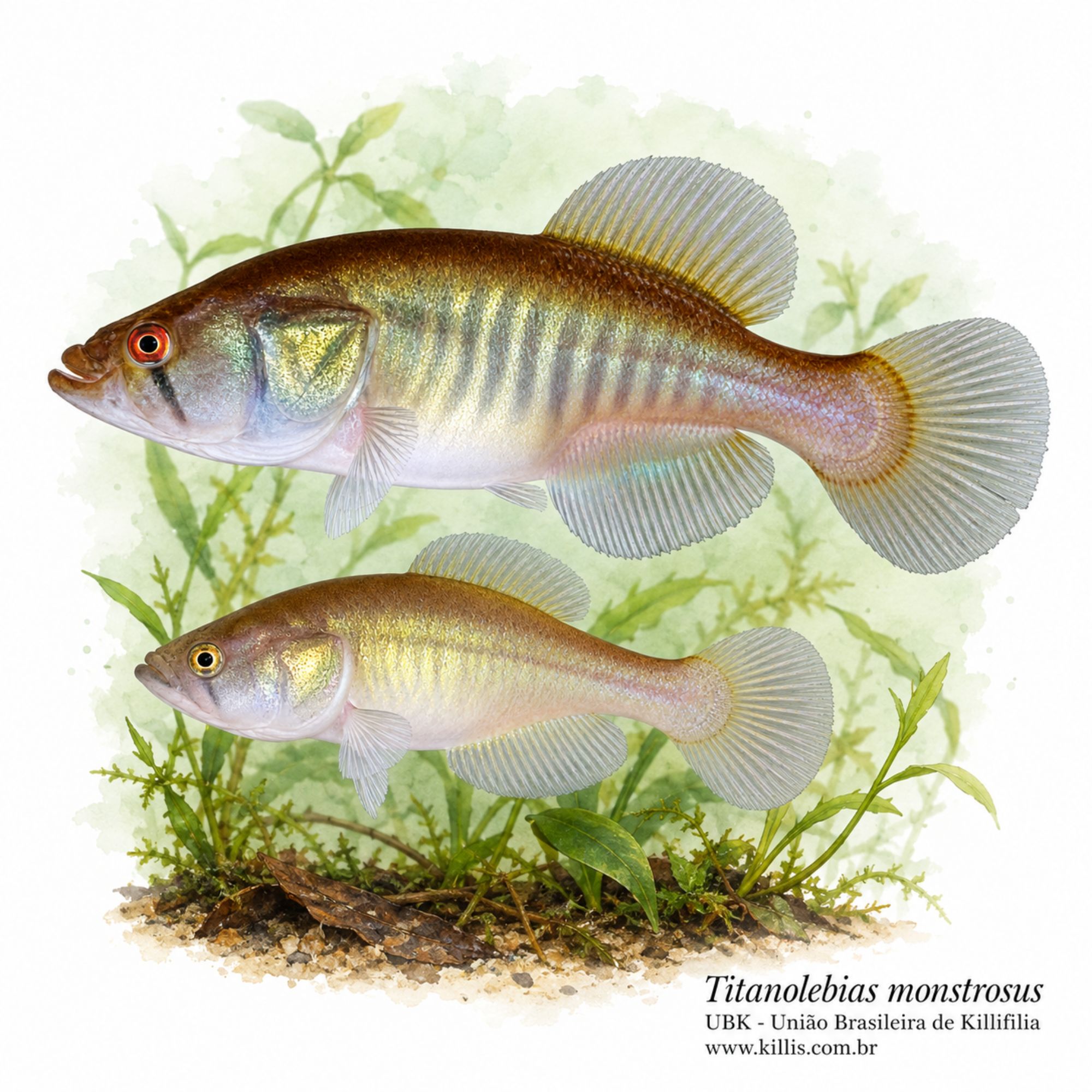 Titanolebias monstrosus