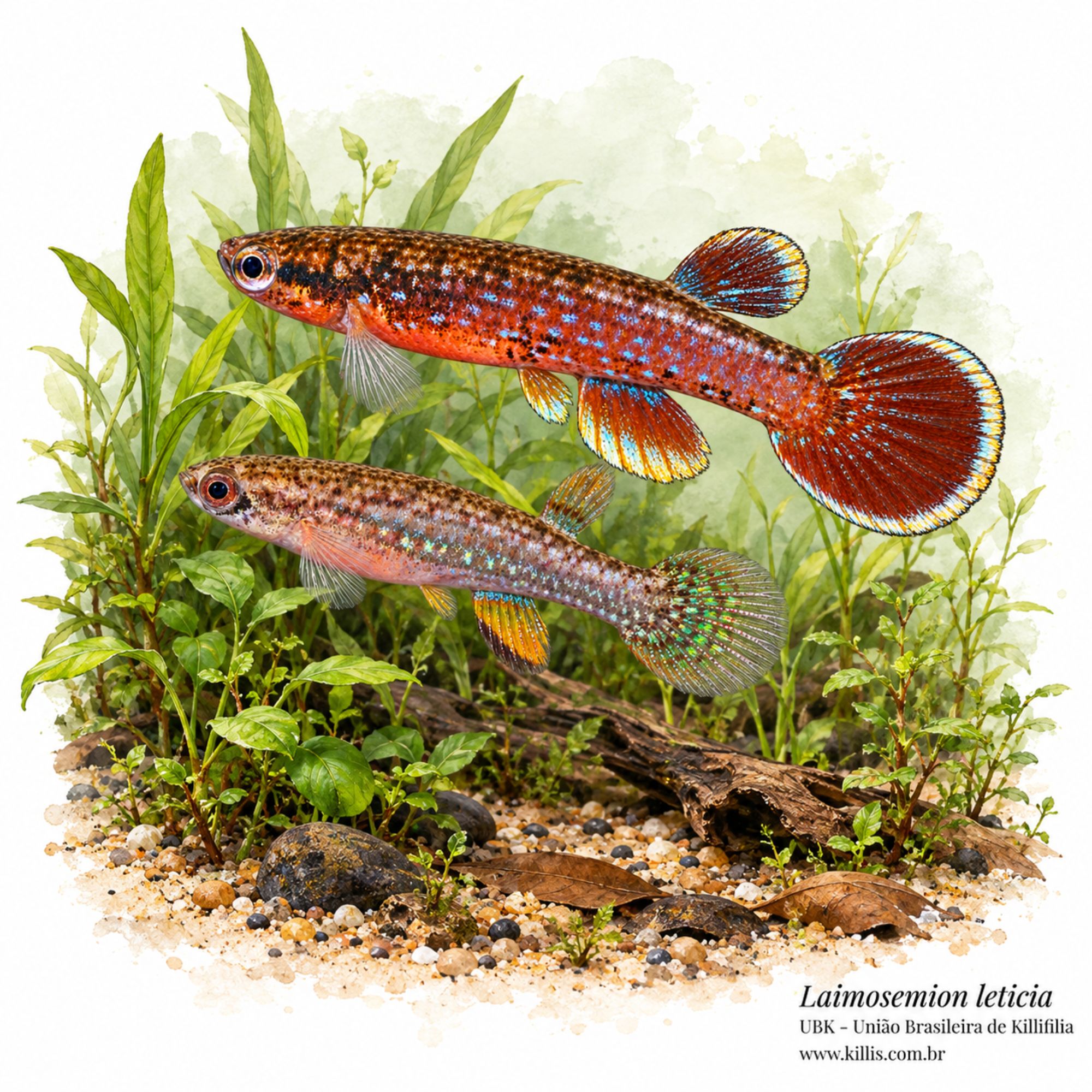 Laimosemion (Owiyeye) leticia